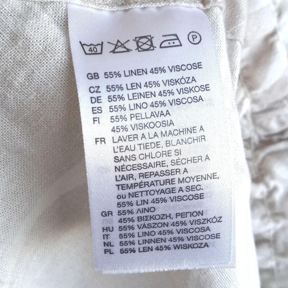H&M beautiful linen